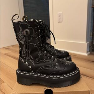 Dr. Marten Gothic Americana Jadon Hi Boot